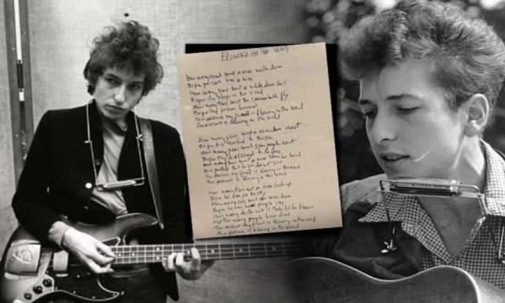 Bob Dylan’ın elinden şarkı sözleri! 85 bin dolardan satışta