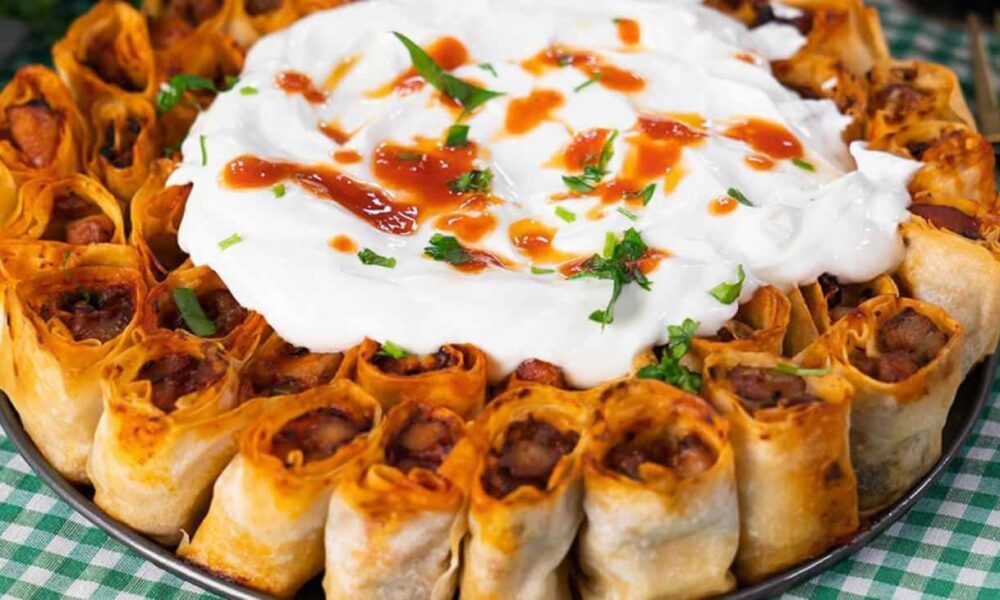 Gelinim Mutfakta’da parmak ısırtan tarif! Sadece yufkayla tavuklu beyti sarma tarifi