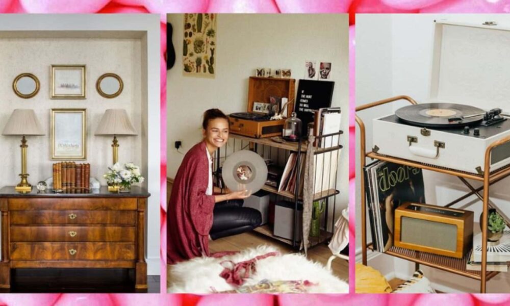 Vintage ev dekorasyonuyla tarihte yolculuk yapmaya ne dersiniz? Vintage ev dekorasyonu!