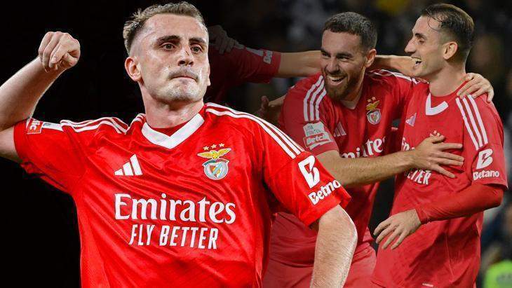 Benfica’da Kerem Aktürkoğlu ve Orkun Kökçü fırtınası! Portekiz’de Türk gecesi