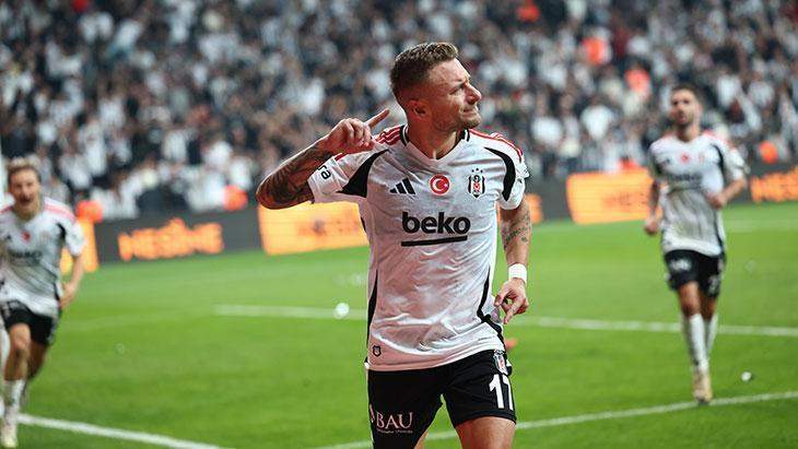 Beşiktaş’ta Ciro Immobile’den 8’inci gol sevinci!