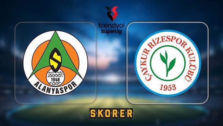 CANLI ANLATIM | Alanyaspor – Rizespor