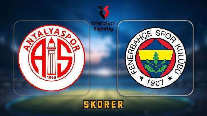 CANLI | Antalyaspor – Fenerbahçe maçı ne zaman, saat kaçta, hangi kanalda? FB maçı şifresiz canlı