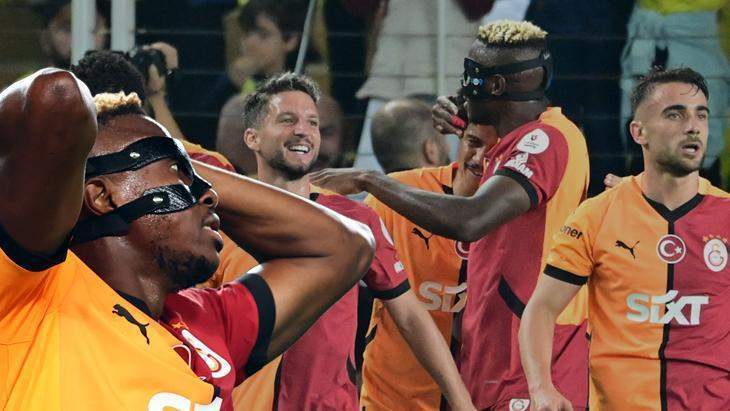 Fenerbahçe-Galatasaray derbisine Victor Osimhen damgası! Müthiş asist