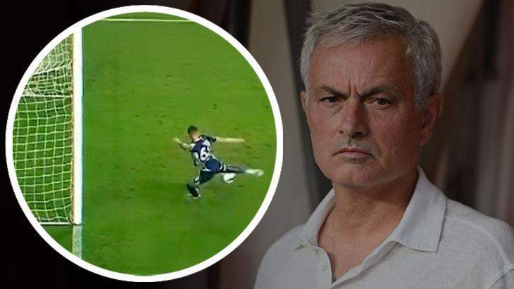 Fenerbahçe’de Sebastian Szymanski inanılmaz fırsatı harcadı! Jose Mourinho hakeme itiraz etti