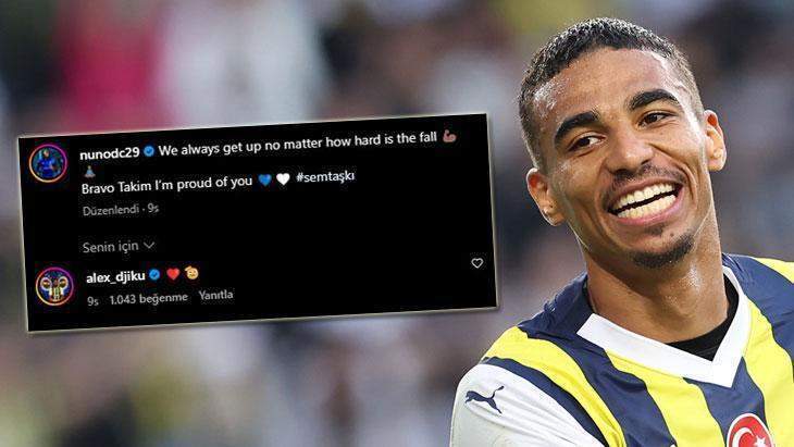 Galatasaray maçı sonrası Djiku’dan Kasımpaşalı futbolcunun paylaşımına yorum!