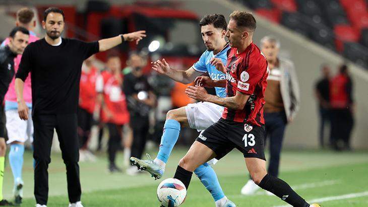 Gaziantep FK – Trabzonspor maçında gol çıkmadı!