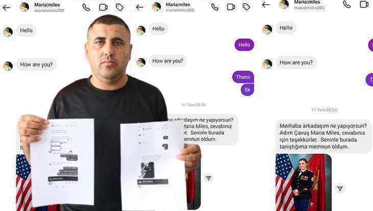 Her şey bu mesajla başladı! ‘Amerikan ordusunda askerim’ sözüne inandı, parayı yatırdı