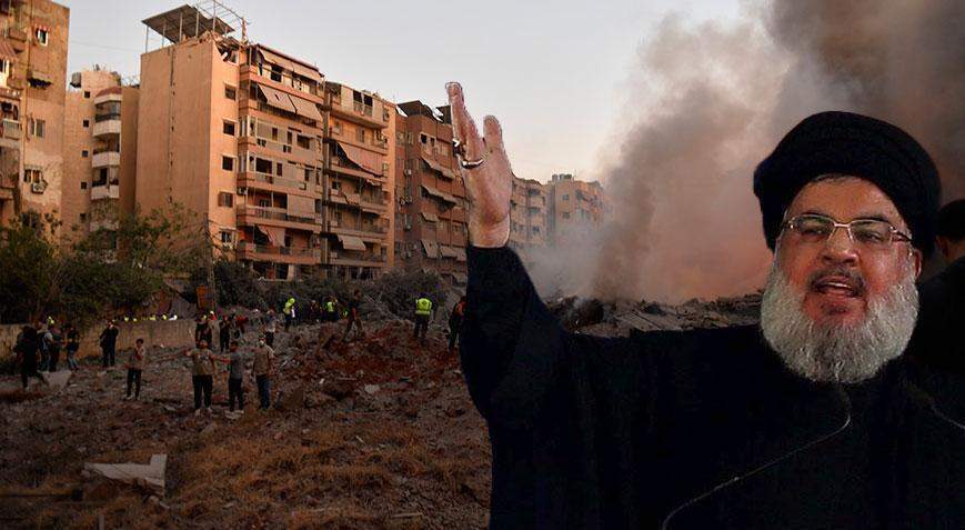 İsrail Hizbullah’ın karargahını vurdu! Nasrallah hayatta mı? İlk açıklama geldi