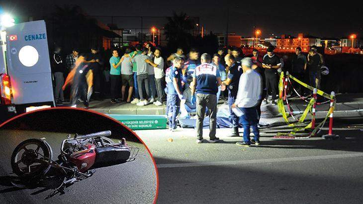 Manisa’da motosiklete tanker çarptı: 1 ölü