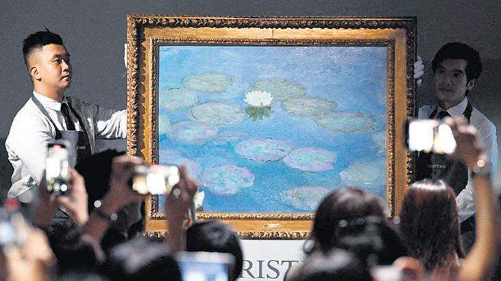 Monet’nin ‘Nilüferler’i rekor kırdı