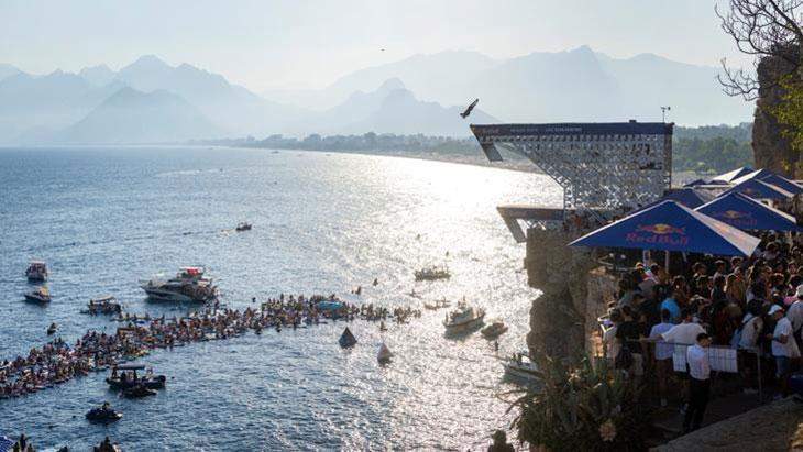 Red Bull Cliff Diving Dünya Serisi Antalya etabı tamamlandı