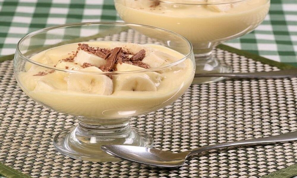Tatlı krizine hızlı çözüm: Muzlu puding