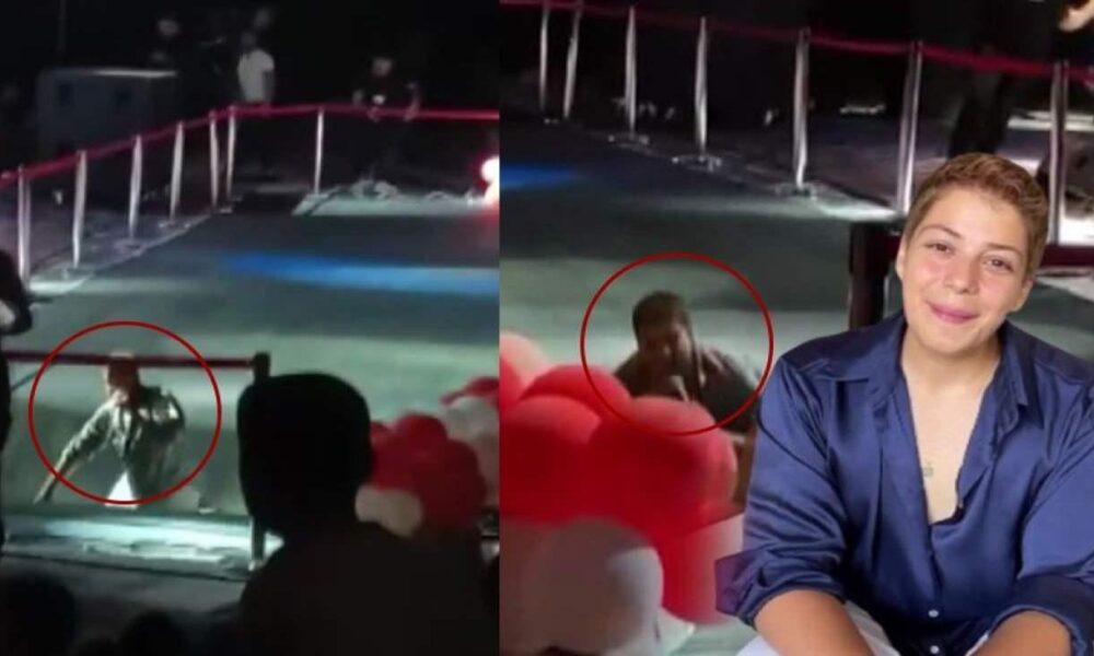 X-Factor yarışmasıyla tanınan Ferah Zeydan’ın talihsiz sahne kazası!Depremzede çocuklar için…