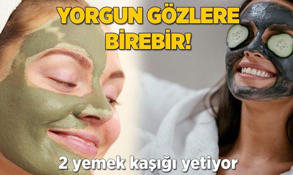 Yorgun gözleri dinlendiren karışım! 2 yemek kaşığı yetiyor, canlandırıcı etki