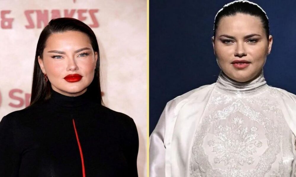 Yüzü tanınmayacak hale gelmişti! Adriana Lima eski haline geri döndü