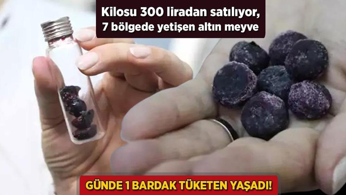 1 bardak tüketen yaşadı! Kilosu 300 liradan satılıyor, 7 bölgede yetişen altın meyve
