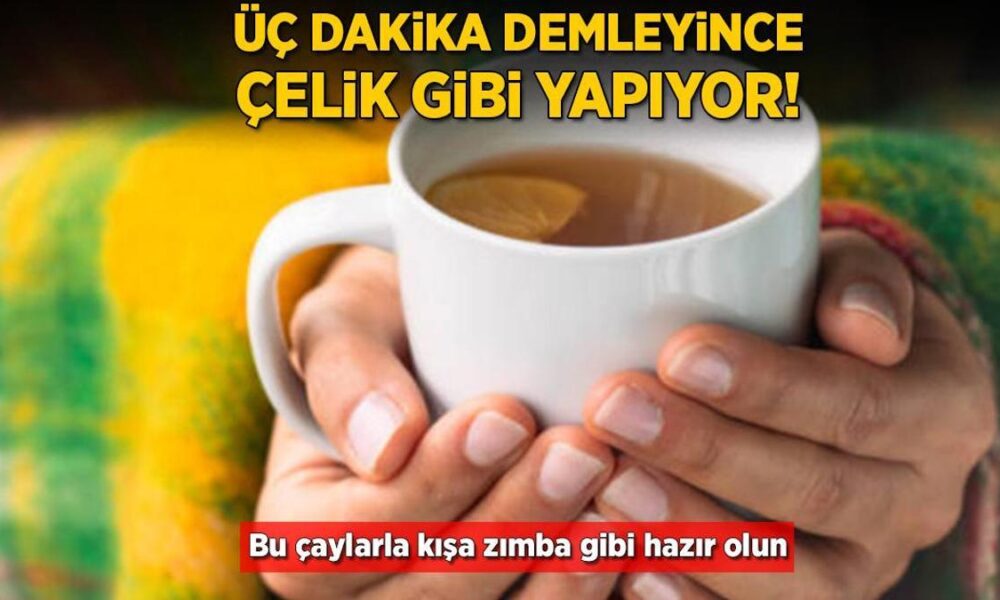 3 dakika demleyince içe işliyor! Hasta yatağından zımba gibi kaldıran ‘çay’ taktiği