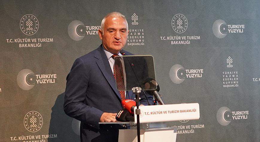 Bakan Mehmet Nuri Ersoy: 22 bin eseri başkanlığımızın arşivine kazandırdık