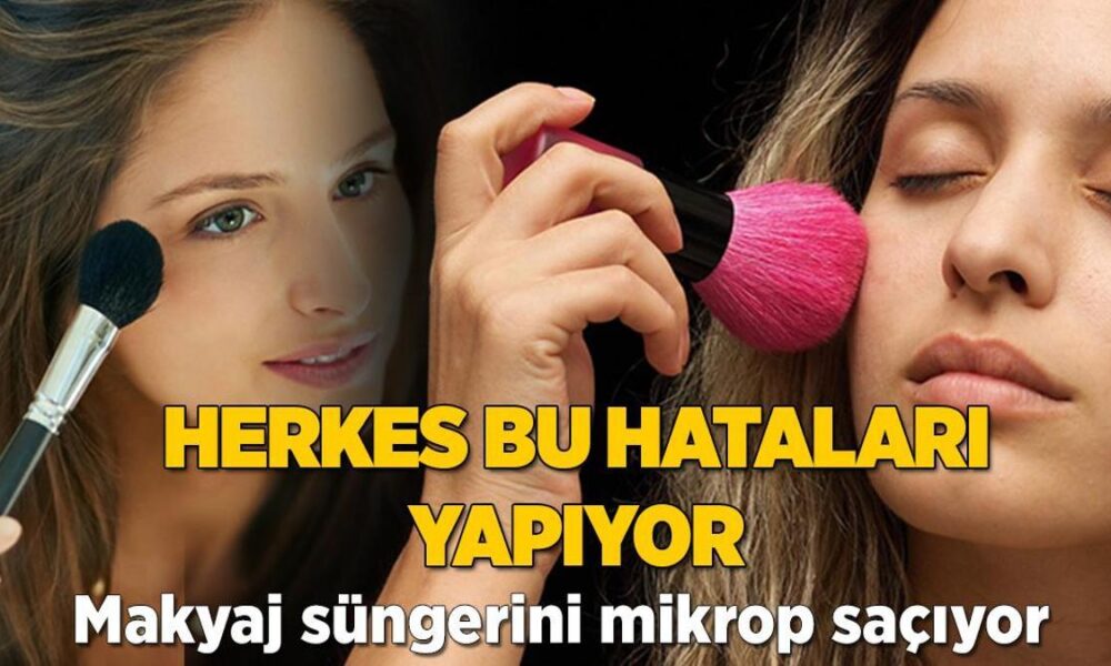 Bilmeden yapıyoruz! 1 kez ıslatın, makyaj süngeri vantuz gibi mikrobu emiyor