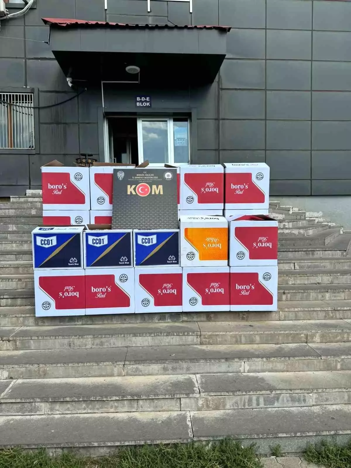 Bingöl’de Bandrolsüz Makaron Ele Geçirildi