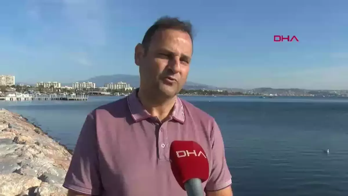 Bostanlı’da Deniz Yosunları Ortaya Çıktı