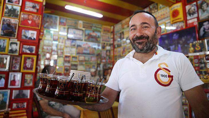 Bu kahvehanede Fenerbahçe yasaklı! Galatasaray kazanınca çay bedava