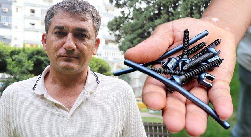 Büyük şok! Vücudunda 9 platin olduğunu ikinci ameliyattan sonra öğrendi