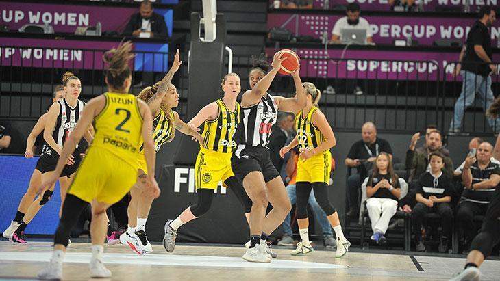 CANLI | Ertelenen FIBA Kadınlar Süper Kupa maçında Türk derbisi! Fenerbahçe ile Beşiktaş karşı karşıya