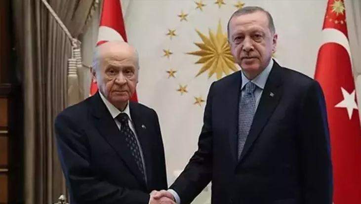 Cumhurbaşkanı Erdoğan, MHP lideri Bahçeli ile görüşecek