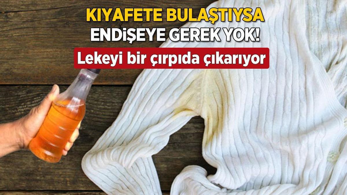 Deodorant lekesini affetmeyen yöntem! Bir çitilemeyle sarılığı silgi gibi siliyor