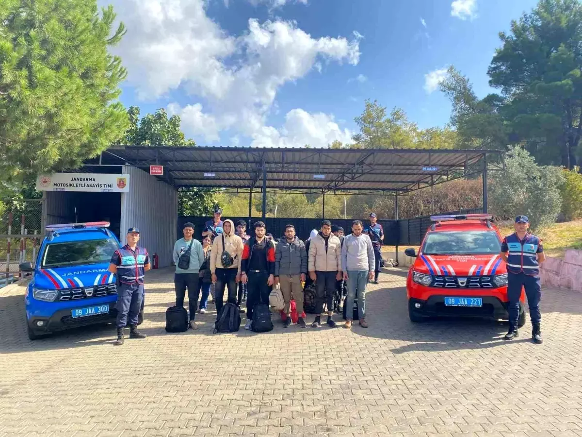 Didim’de 21 Düzensiz Göçmen Yakalandı