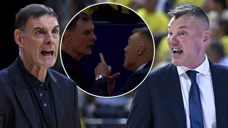 Fenerbahçe – Olympiakos maçında ortalık karıştı! Sinirler gerildi