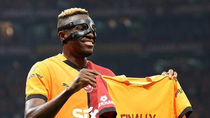 Galatasaray taraftarına Osimhen maskesi yasağı!