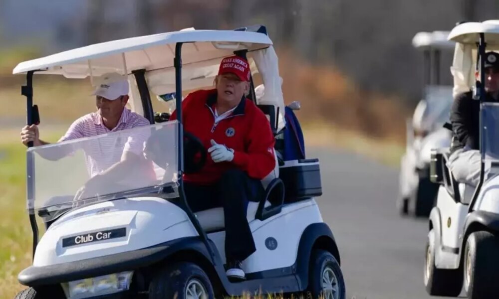 Güvenlik endişelerinden dolayı Trump’ın golf oynamasının yasaklandığı iddia edildi