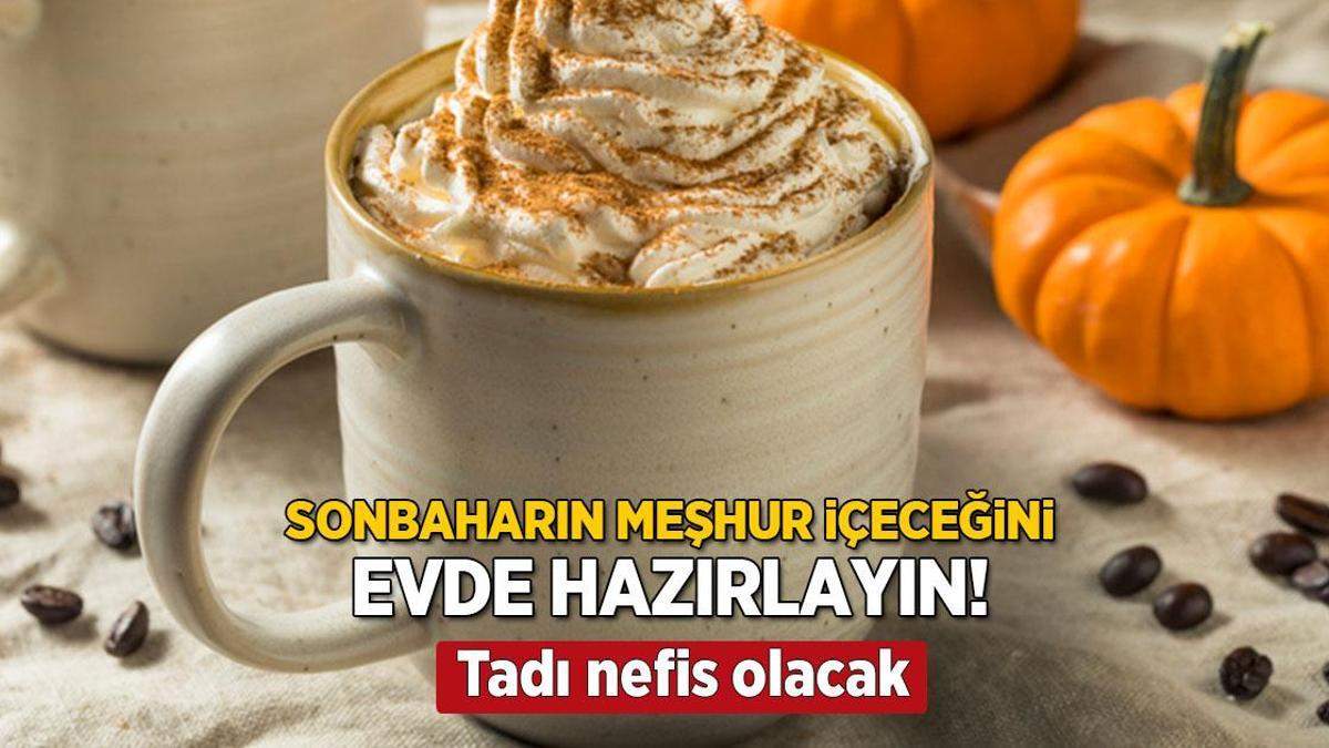 Kahvecilere gitmeye son! Hazırından farksız, pumpkin spice latte yapmak çok basit
