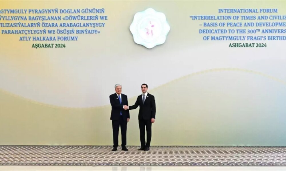 Kazakistan Cumhurbaşkanı Tokayev’den Türkmenistan’a Destek