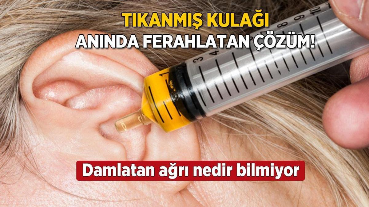 Kir dolu kulağı anında ferahlatan çözüm! Sarımsak yağını damlatan ağrı nedir bilmiyor