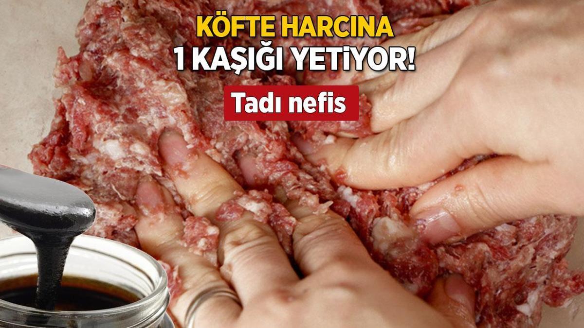 Köfte harcına 1 kaşık atınca tadından yenmiyor! İçi yumuşacık oluyor, lezzeti şahane