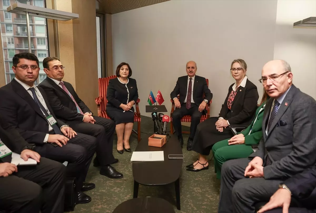 Kurtulmuş ve Gafarova’dan İşbirliği Vurgusu