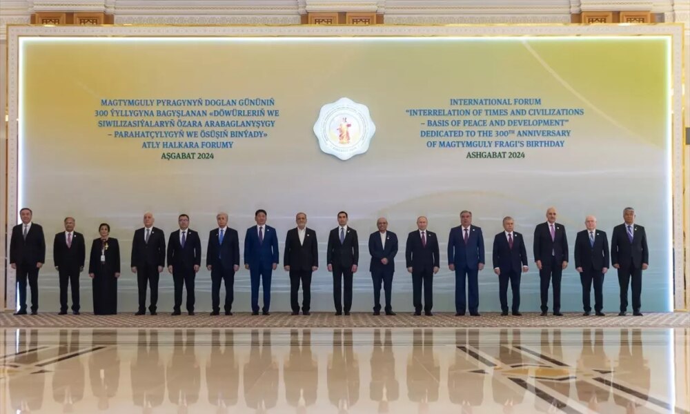 Mahtumkulu Firaki’nin 300. Doğum Günü İçin Uluslararası Forum Aşkabat’ta Başladı