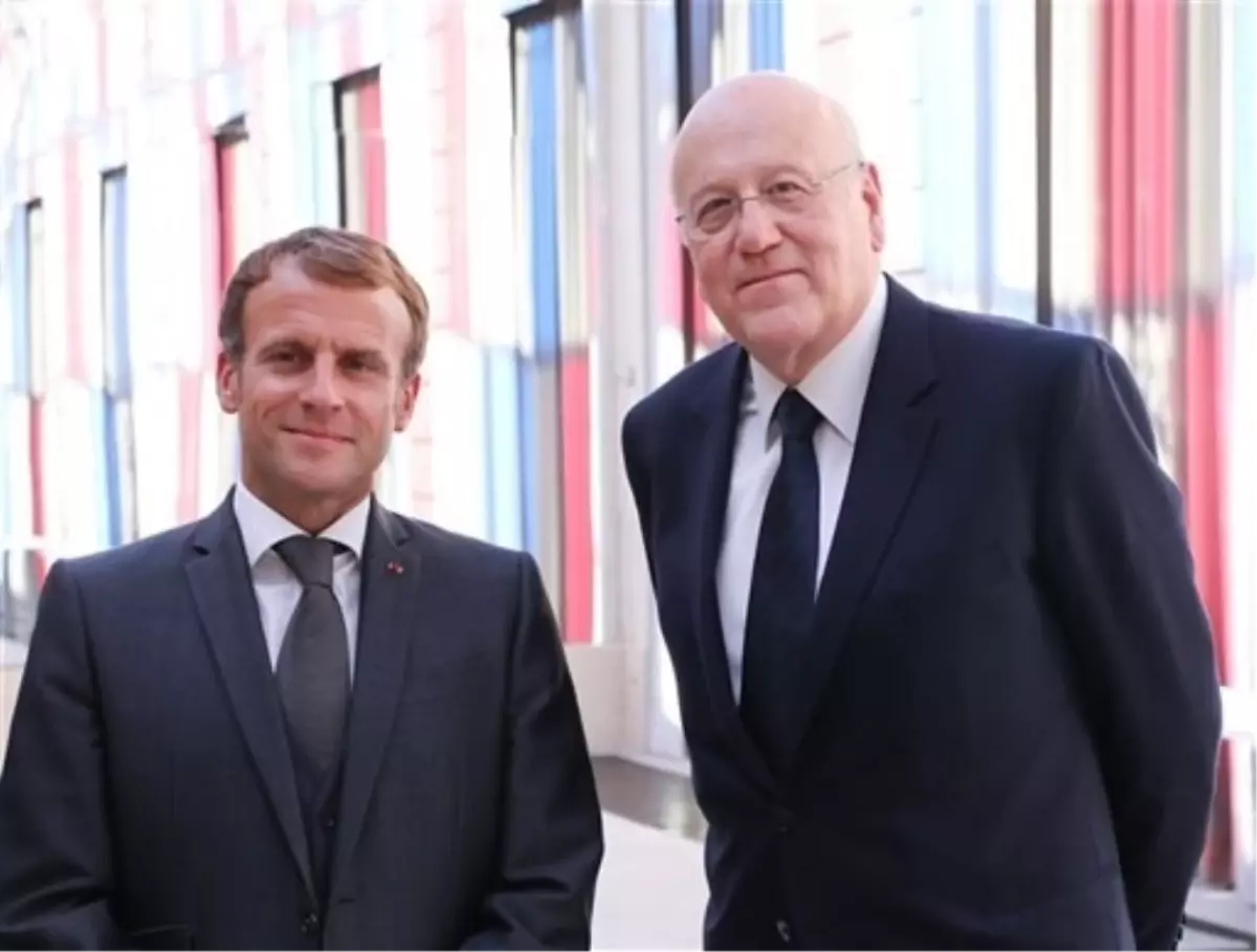 Mikati ve Macron’dan Lübnan Görüşmesi