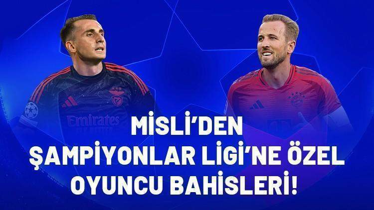 Misli’den Şampiyonlar Ligi’ne özel oyuncu bahisleri