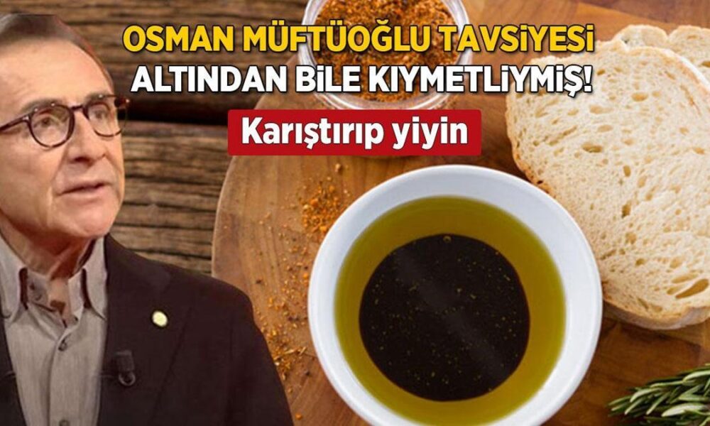 Osman Müftüoğlu karışımı! Deneyen hastane yolunu unutacak: ‘Altından bile kıymetli’