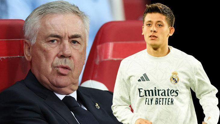 Real Madrid’de Ancelotti’den şaşırtan Arda Güler mesajı!