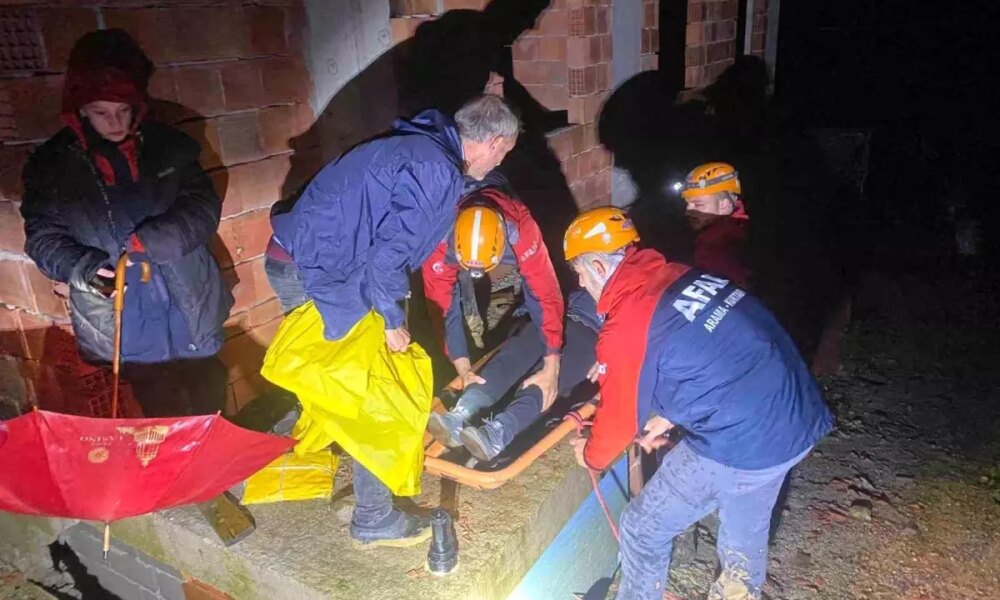 Rize’de Heyelan Riskine Tahliye