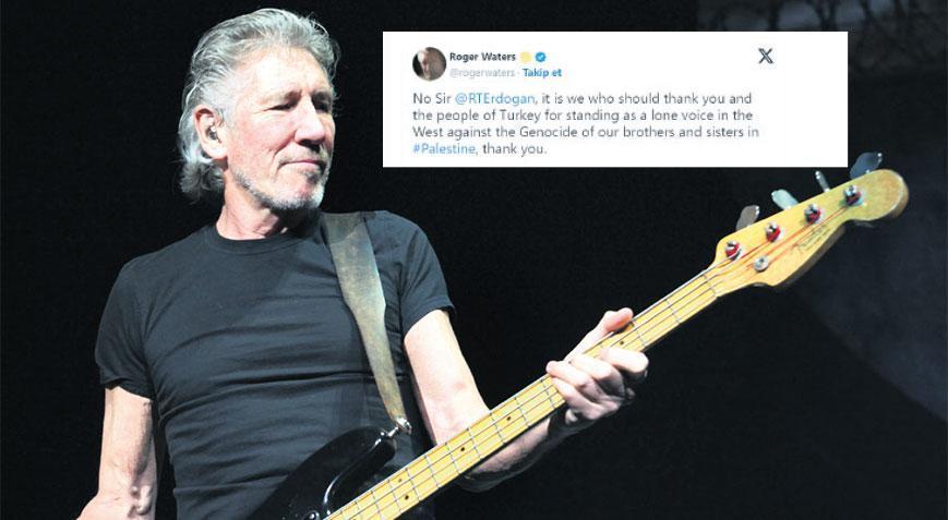 Roger Waters’tan Türkiye’ye teşekkür