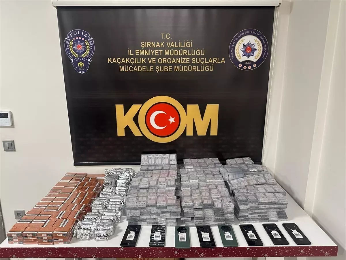 Şırnak’ta Uyuşturucu Operasyonu: 41 Gözaltı