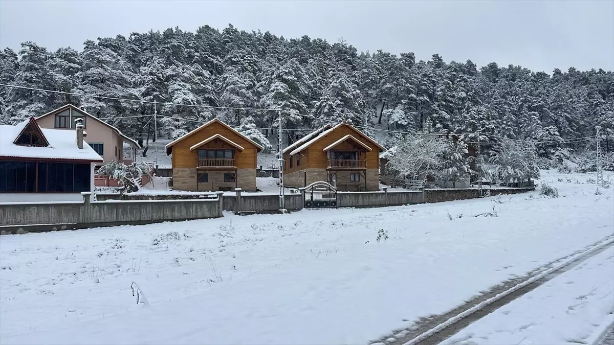 Sivas’ta Kar Yağışı Etkili Oldu