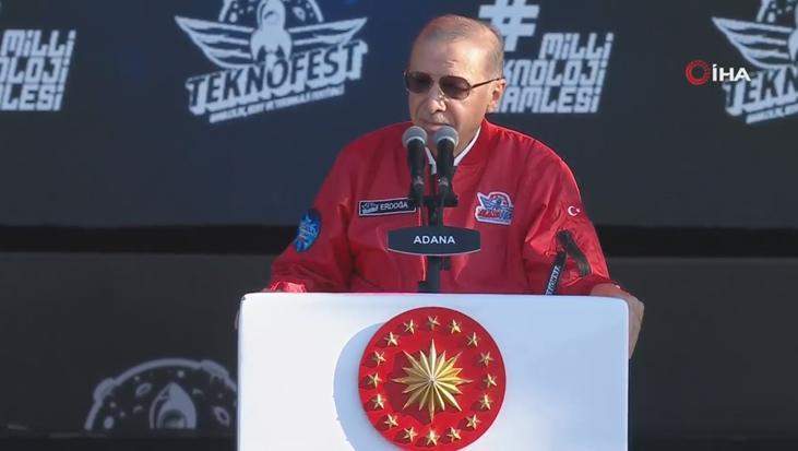 Son dakika: Cumhurbaşkanı Erdoğan’dan TEKNOFEST’te önemli açıklamalar